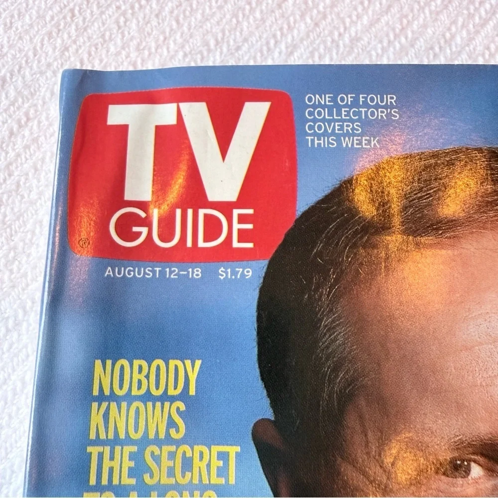 Vintage NASCAR bundle of four collectible TV Guides- collectors editions